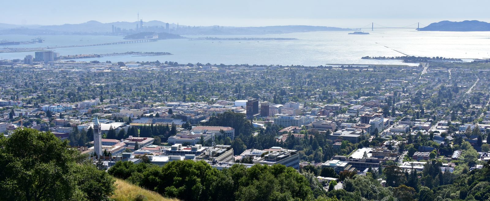 Berkeley, CA skyline and downtown view near Downtown Berkeley