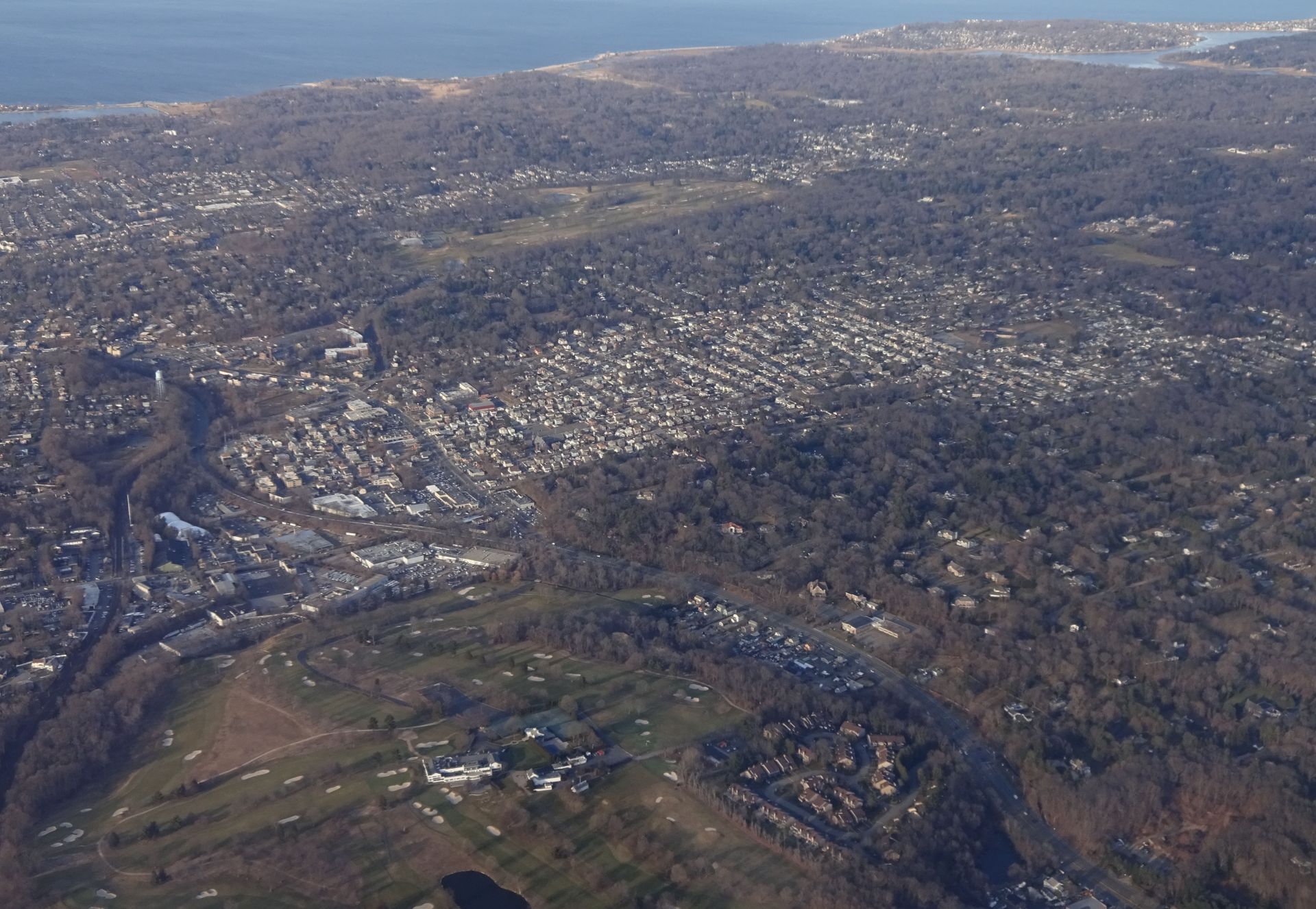 Glen Cove, NY skyline and downtown view near Downtown Glen Cove