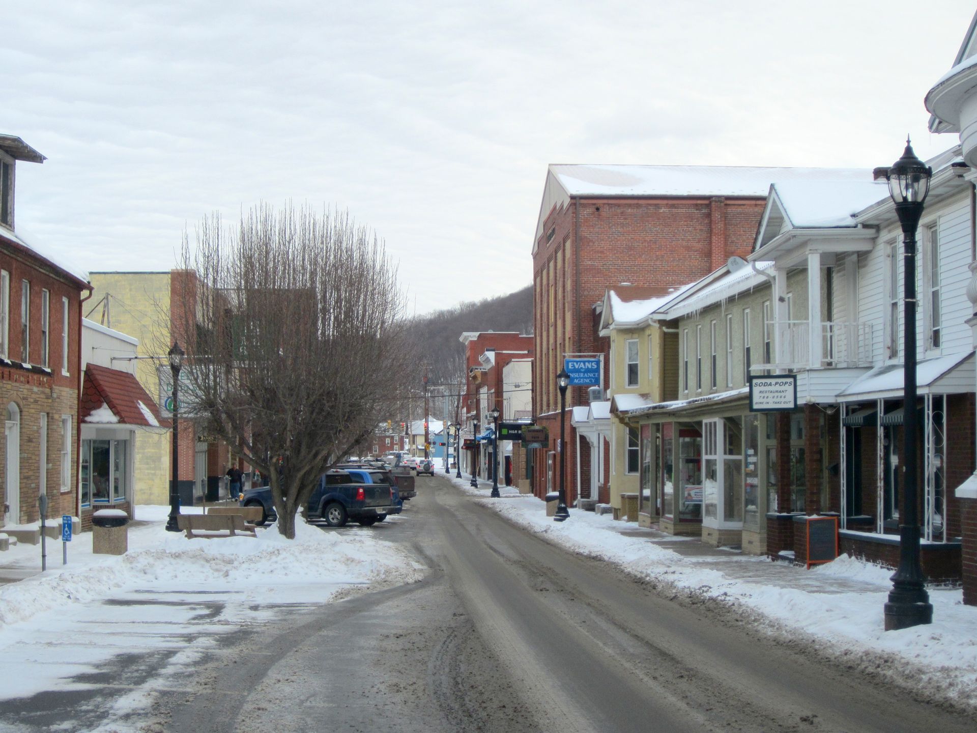 Keyser, WV skyline and downtown view near Downtown Keyser