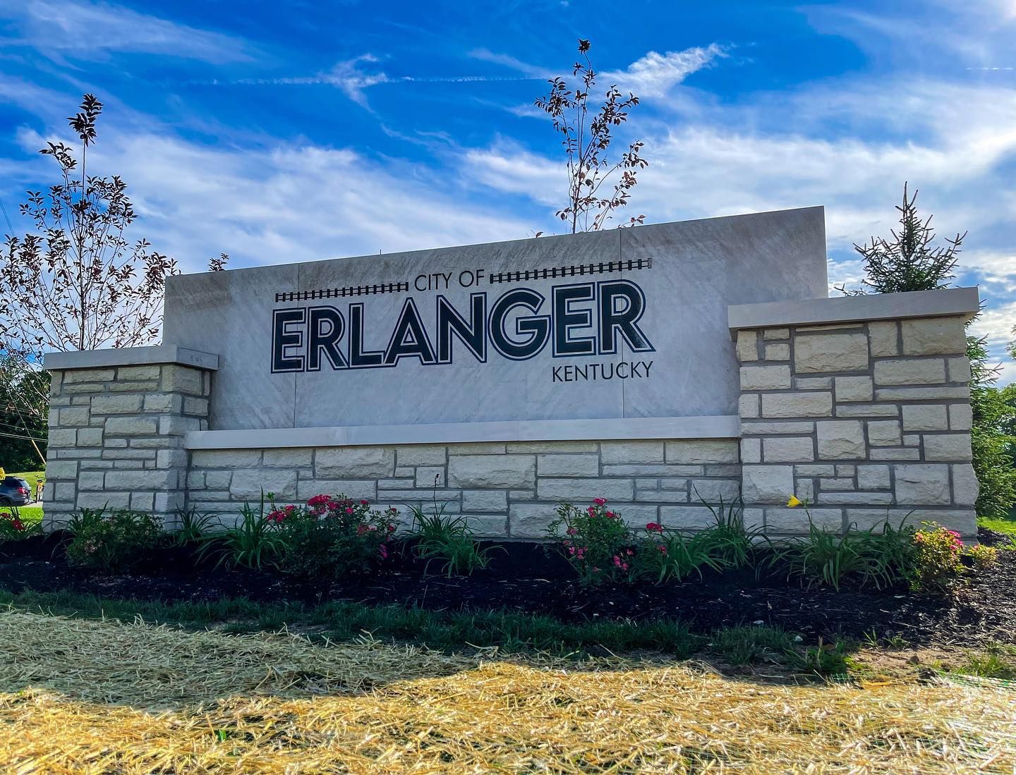 Erlanger, KY skyline and downtown view near Downtown Erlanger