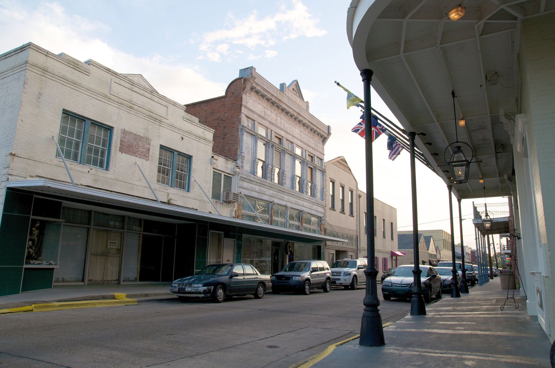 Thibodaux, LA skyline and downtown view near Downtown Thibodaux