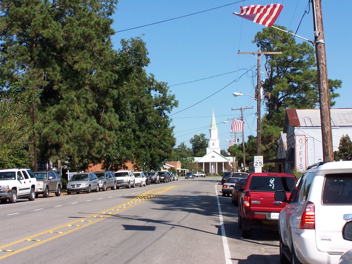 Carencro, LA skyline and downtown view near Downtown Carencro