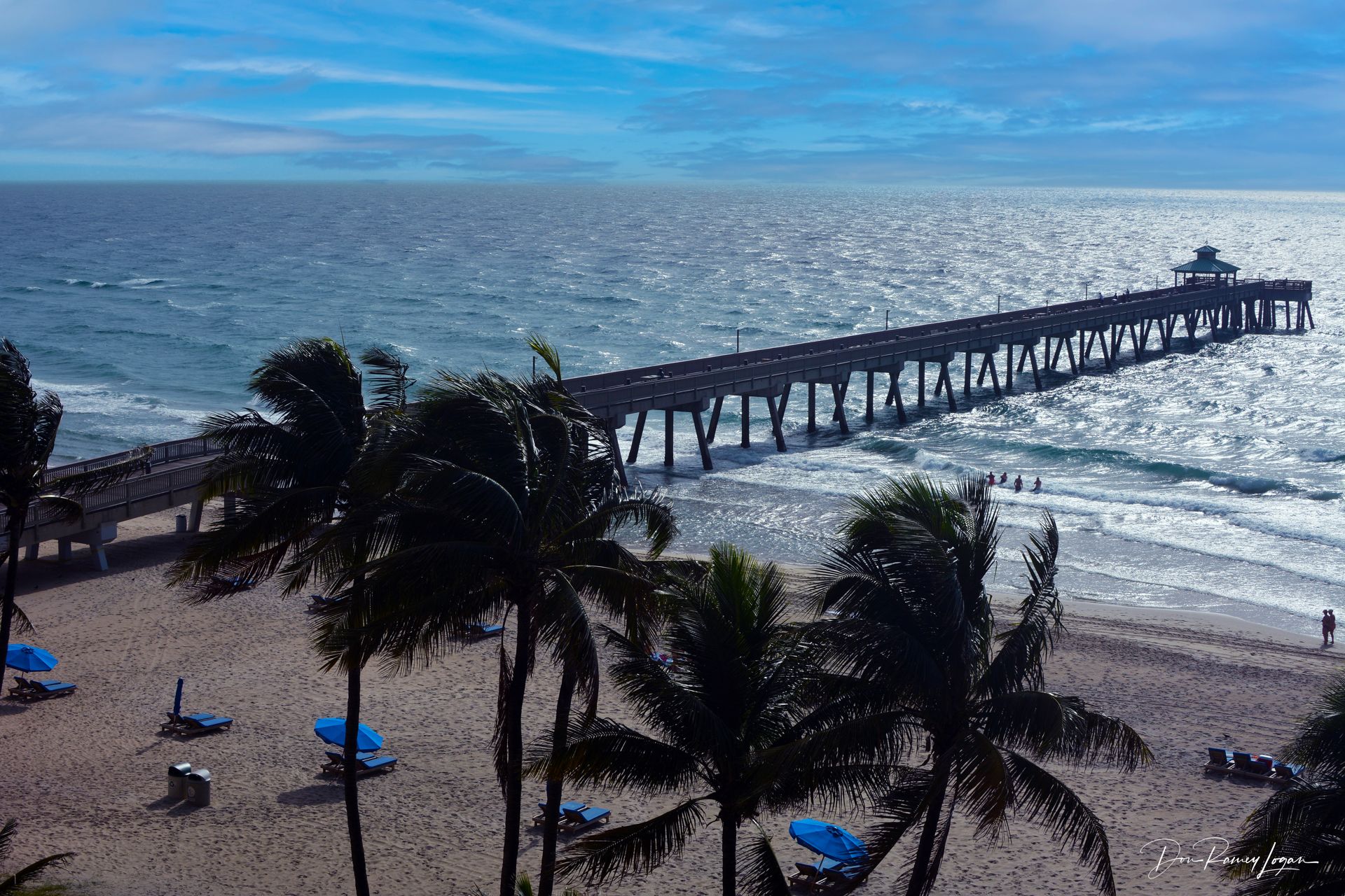 Deerfield Beach, FL skyline and downtown view near The Cove