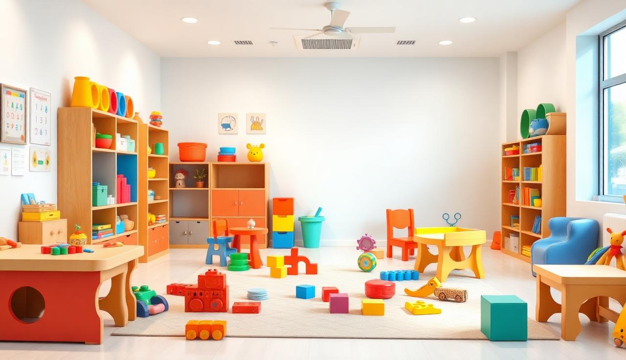 Kenner daycare SEO keyword targeting - Colorful childcare daycare center