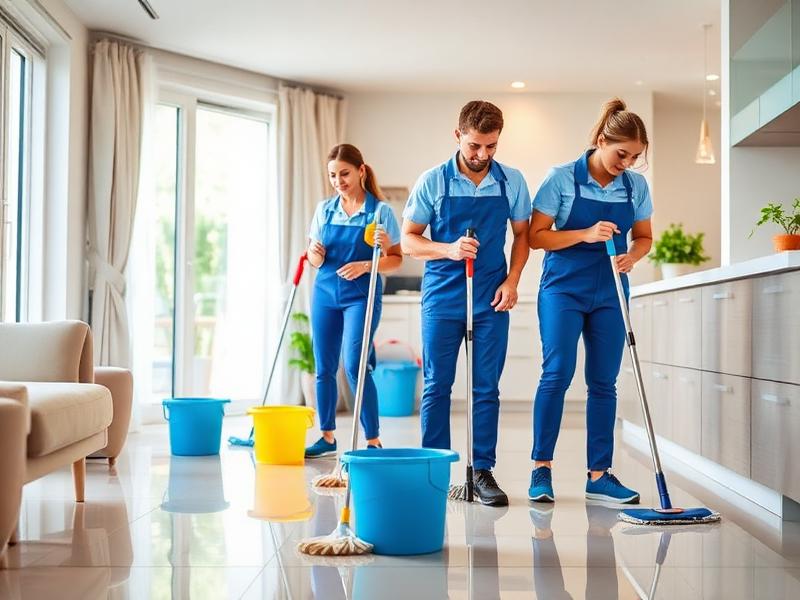 Casper cleaning service SEO keyword targeting - Professional cleaning service team