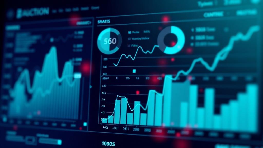 Content analytics dashboard showing SEO metrics and performance data