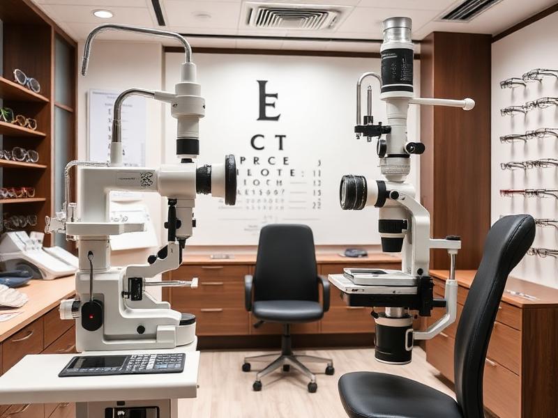 Mitchell optometrist SEO keyword targeting - Modern optometry eye examination office