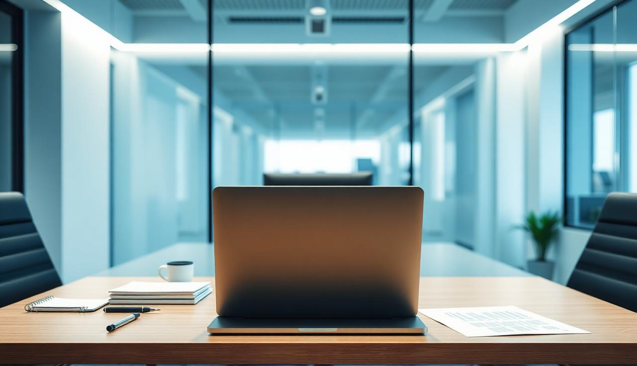 Georgetown consultant SEO keyword targeting - Modern professional office workspace