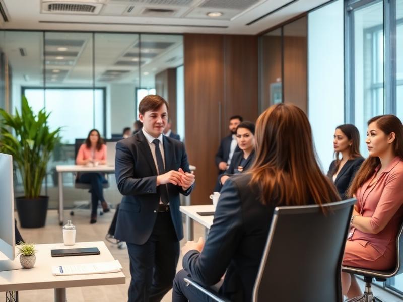 Mitchell staffing agency SEO keyword targeting - Professional staffing agency office