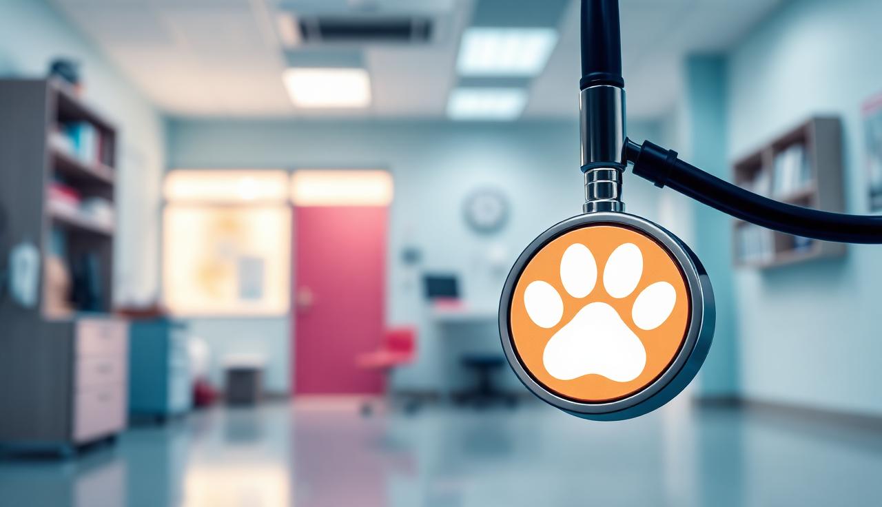 Mitchell vet SEO keyword targeting - Veterinary clinic with pet care equipment